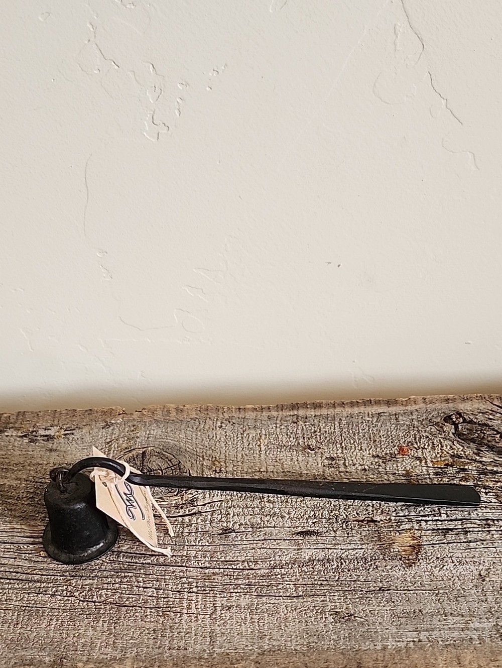 Black Cast Iron Candle Snuffer
